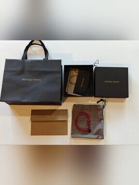 Bottega Veneta Leather Intrecciato Double Strand Bracelet Full Set